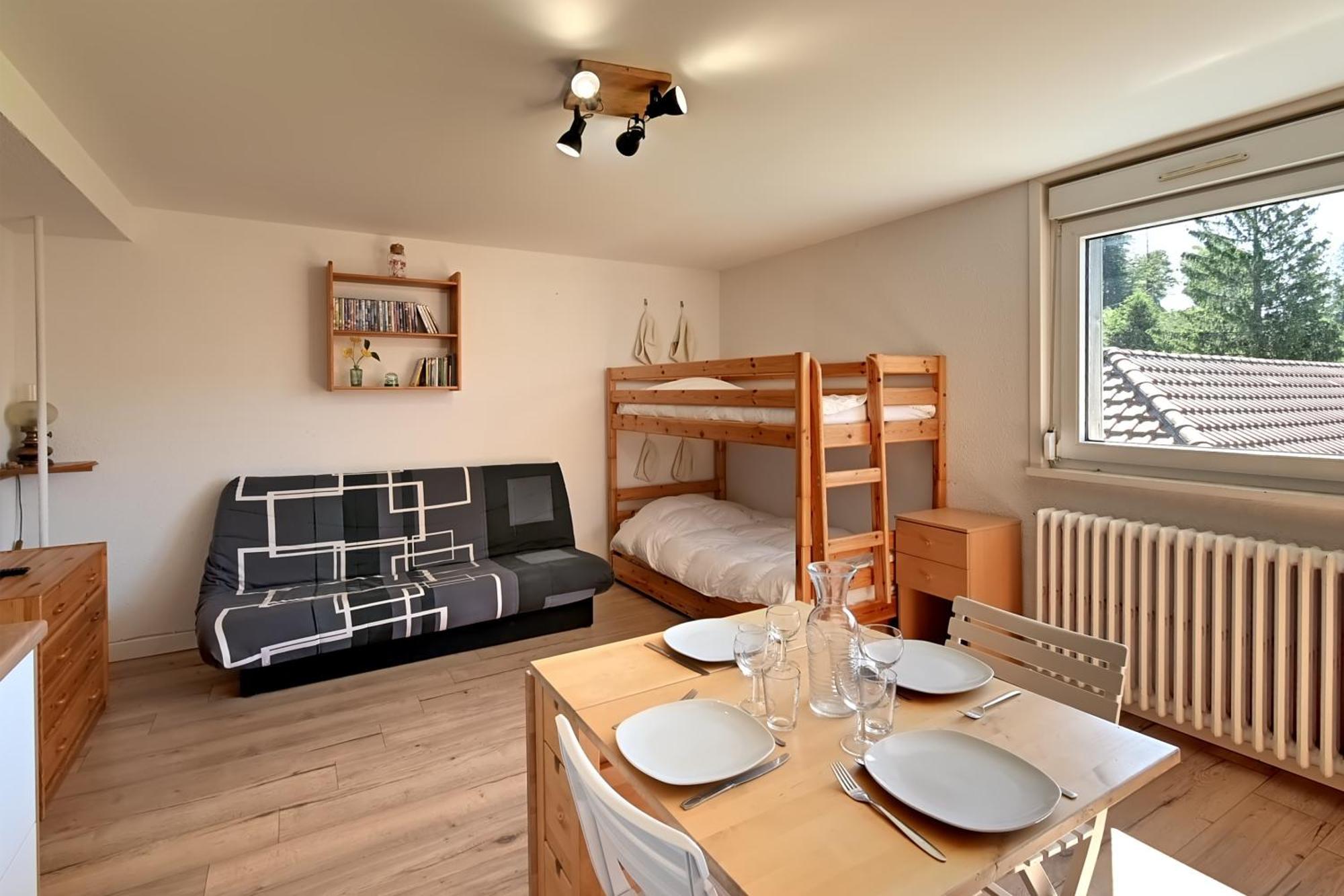 Апартаменты Le Nid Des Vosges - Appt Vue Montagne Жерарме Экстерьер фото